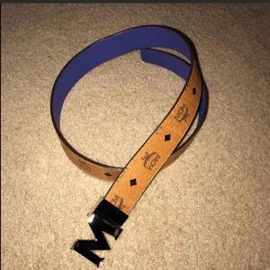 Authentic Unisex MCM Belt